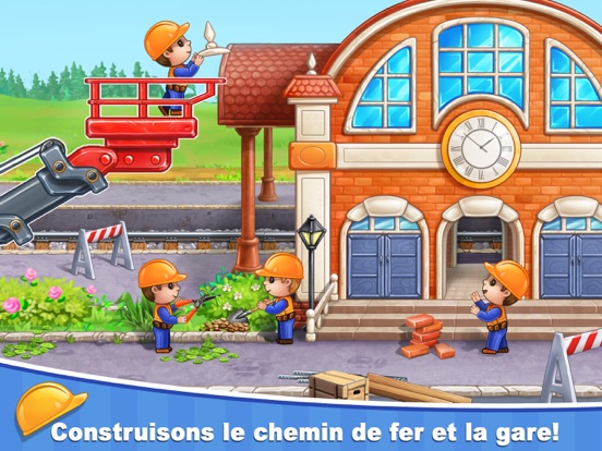 Screenshot #6 pour Train jeu de construction gare