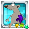 Dog and Rat Paint - Mania Puzzles Animal For Kids