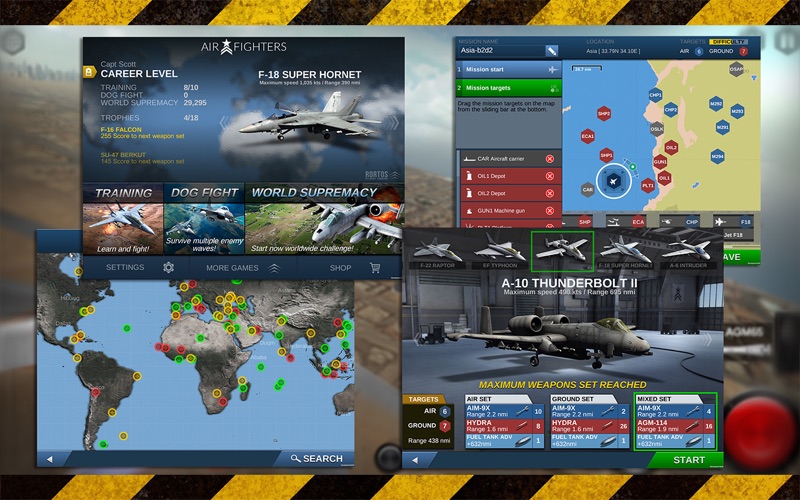 airfighters - combat flight simulator iphone screenshot 3