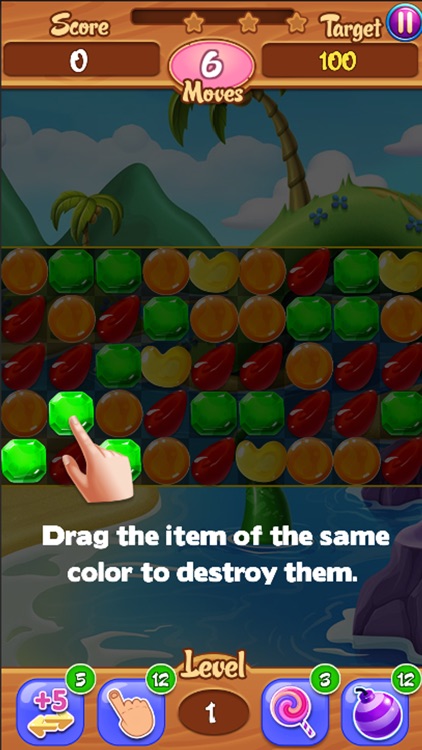 Gems and Sweets Blast Mania : Match-3 Puzzle