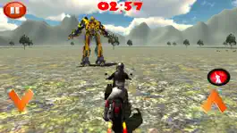 Game screenshot Robots Vs Bike War : Speed Battle Adventure Game apk