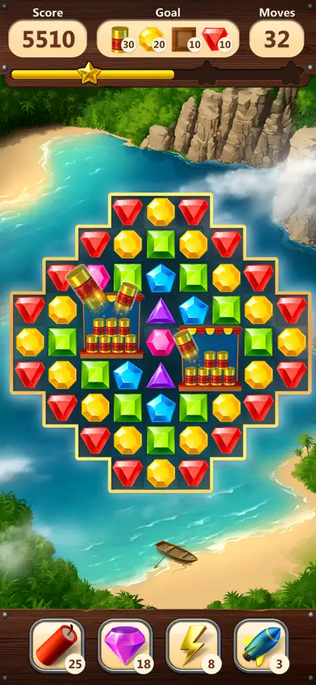 Jewels Planet  - Match 3 Game