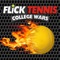 Play as a tennis prodigy fighting to become the best college player in Flick Tennis