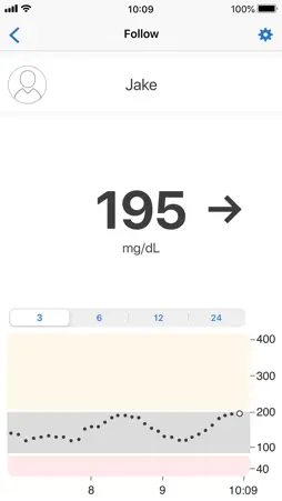 Dexcom Follow mg/dL DXCM2 screenshot 3