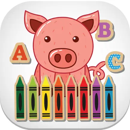 ABC Kids для малышей раскраски Страницы книги для Читы