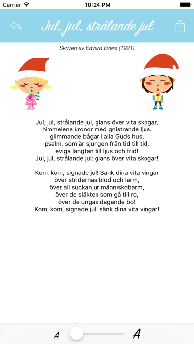 Screenshot #3 pour Svenska Julsånger