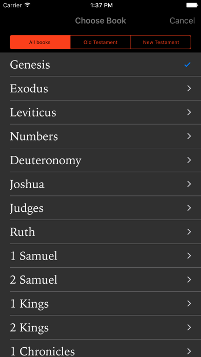 Varaždinska Biblija iPhone screenshot 5 - Book app