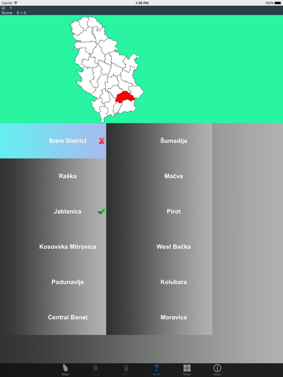 Screenshot #5 pour Serbia Districts Maps and Flags