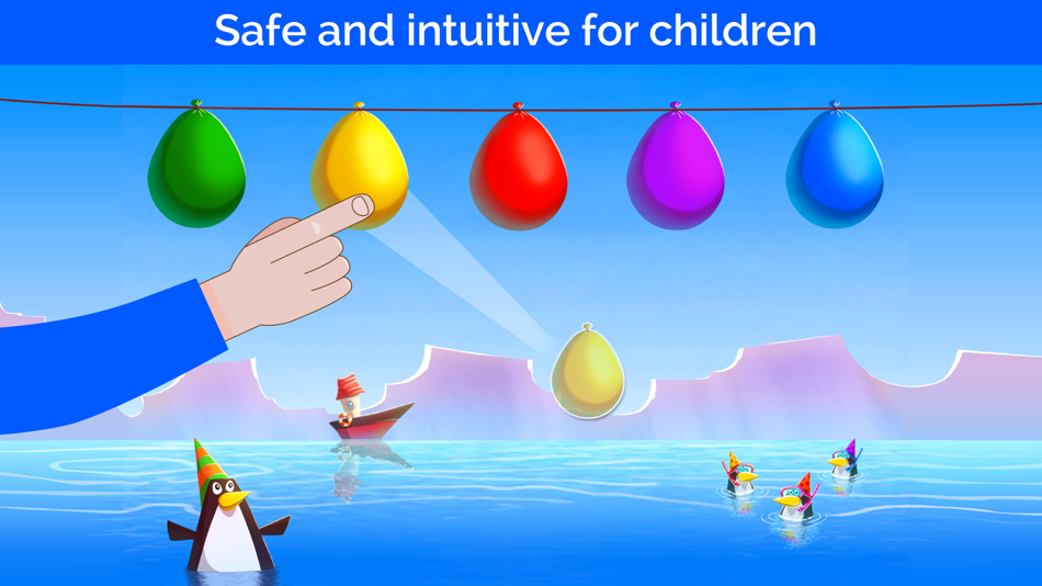 #4. Toddler games no wifi: puzzles (iOS) 由: Kids Academy Co apps: Preschool & Kindergarten Learning Kids Games, Educational Books, Free Songs