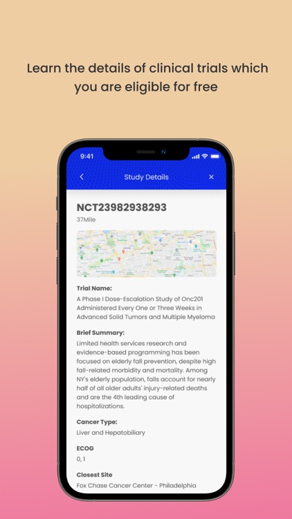 SYNERGY-AI Cancer Trial Finder screenshot-6