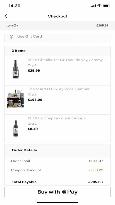 MARLO Wine Screenshot