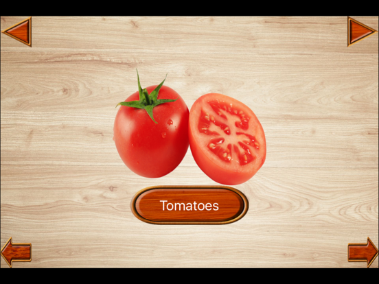 Screenshot #5 pour Baby Vegetables Games - Kids English Flashcards