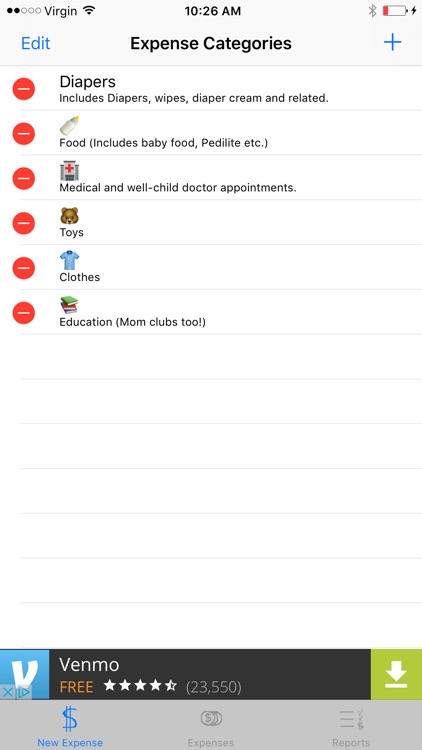 BabyExpenses screenshot-3