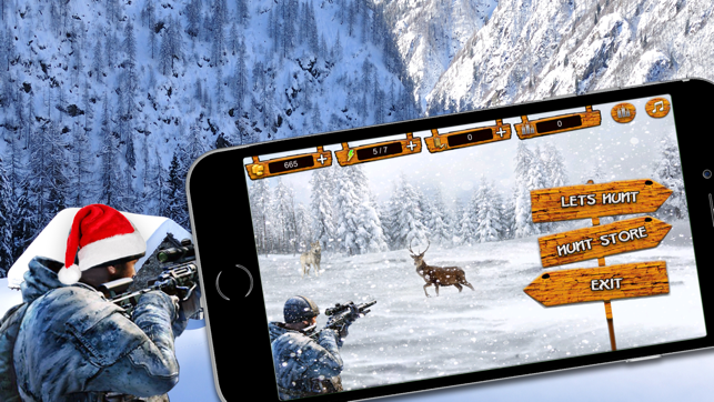 Deer Hunting Christmas Hunter: Stag Sniper Hunting(圖1)-速報App