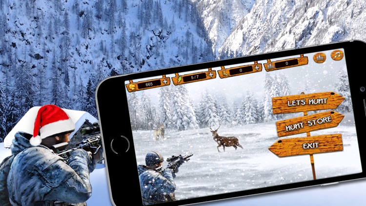 Deer Hunting Christmas Hunter: Stag Sniper Hunting