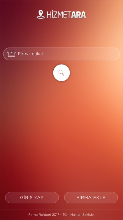 Hizmet Ara - Firma Rehberi