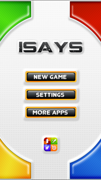 iSays Memory Game Screenshot