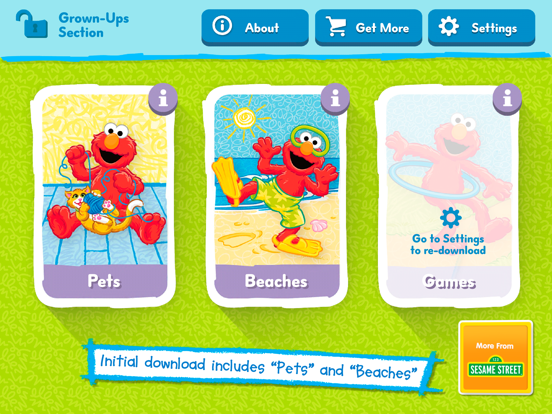 Elmo's World And You iPad app afbeelding 5