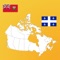 Canada Province Flags, Maps, Info