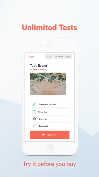 EventLive－Live Stream Event Screenshot