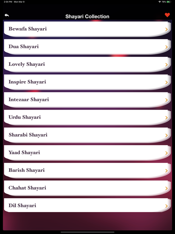 Screenshot #4 for Dard Shayari Hindi Collection
