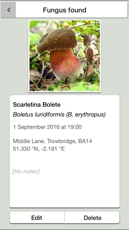 Mushrooms & other Fungi UK screenshot 6 of 8