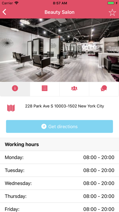 moBooker - Online Booking Screenshot