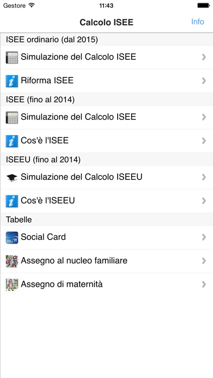 Simulazione Calcolo ISEE