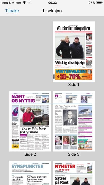 Tvedestrandsposten eAvis screenshot-4