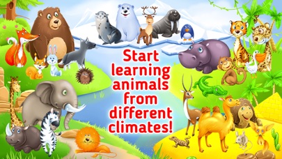 Learn Animals & Animal Sounds for Toddlers & Kids Screenshot on iOS