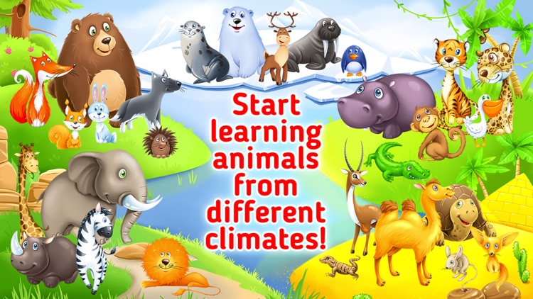 Learn Animals & Animal Sounds for Toddlers & Kids