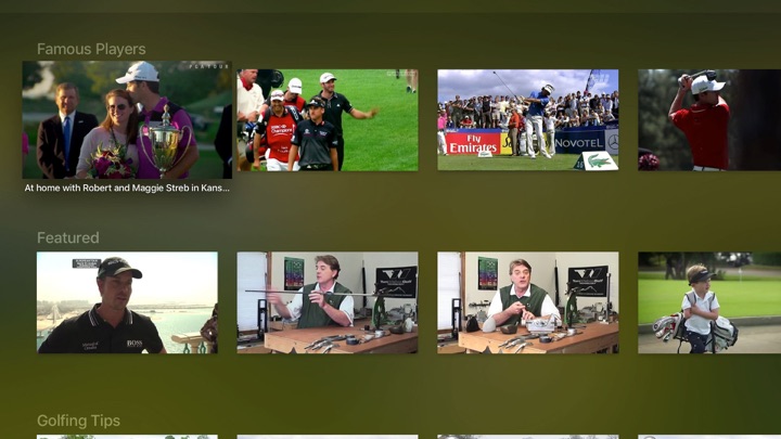 Screenshot #2 pour All About Golf Channel