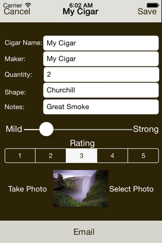 My-Humidor screenshot 2