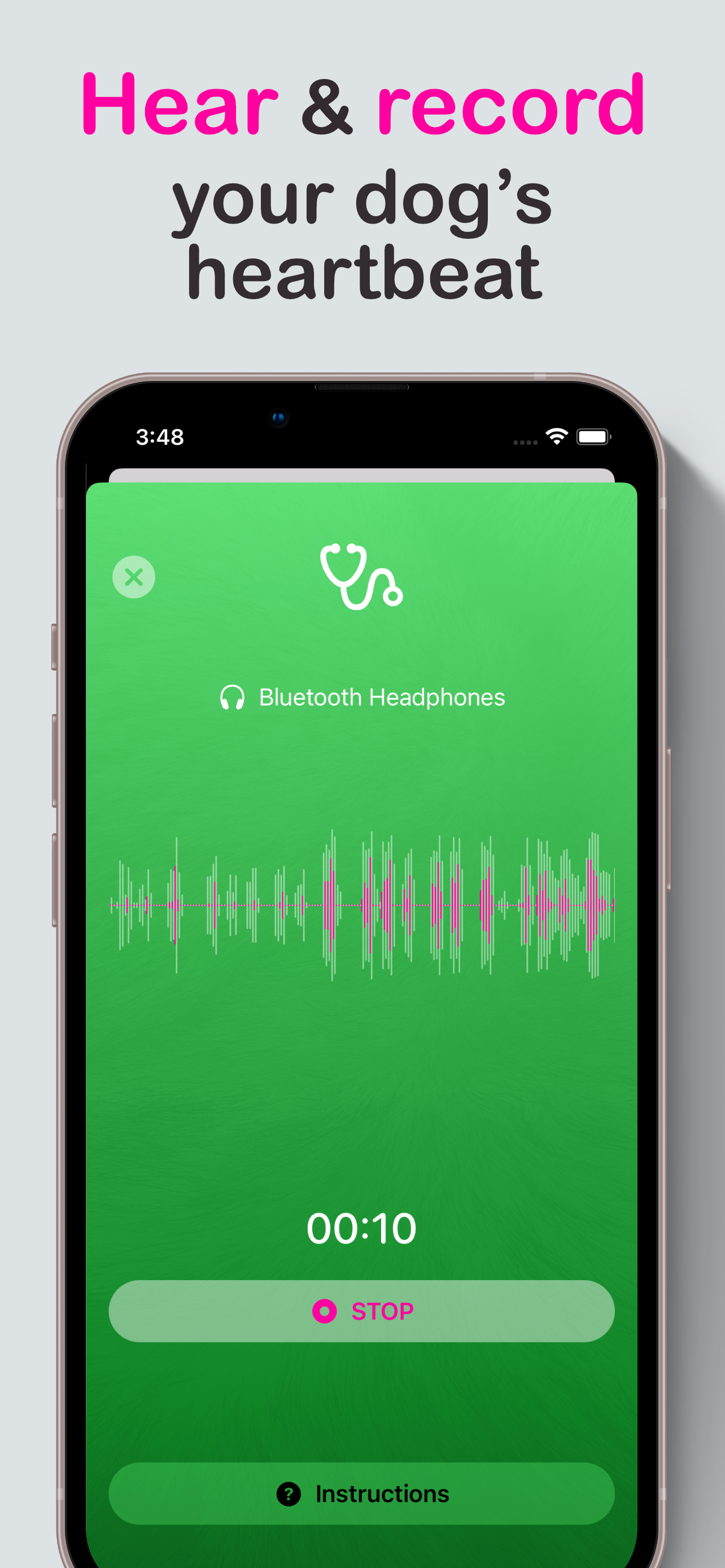 Snoopy Dog Heartbeat - CHF App