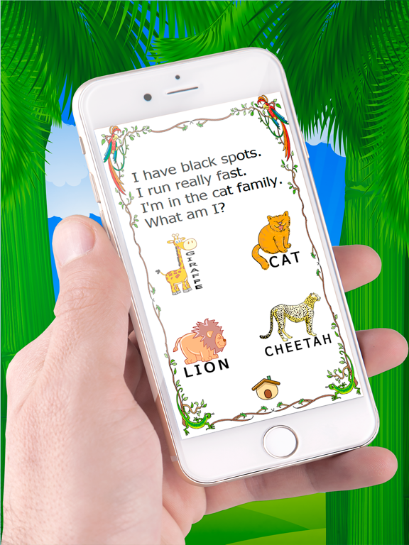 Guess the animal is fun learn english for everyone iPad screenshot
