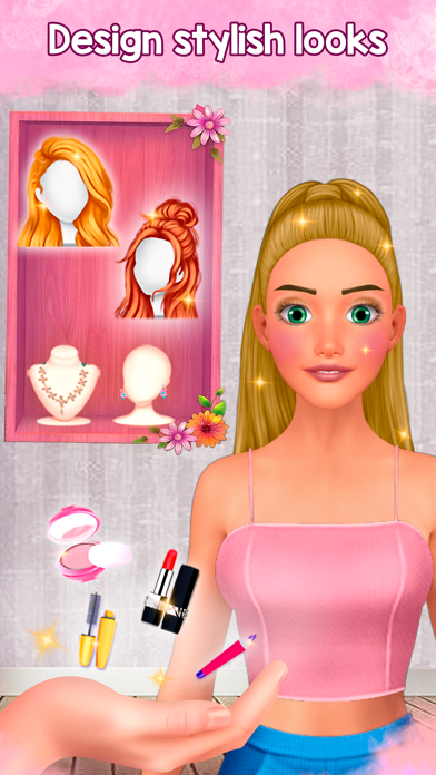 Dress up Dolls & Hair Salon Screenshot
