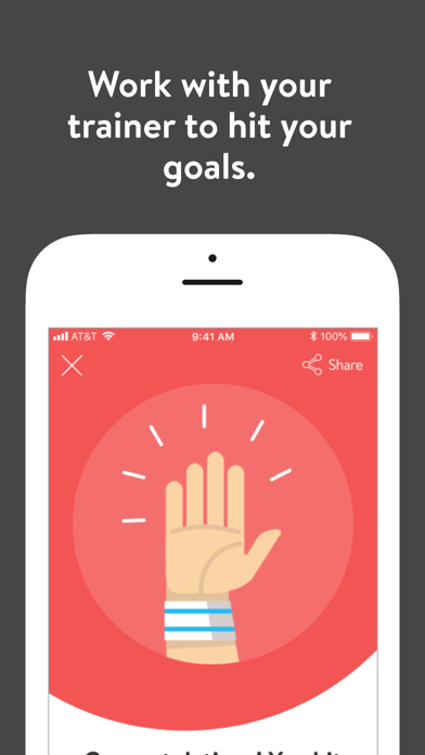 Afterburn Fitness App Screenshot