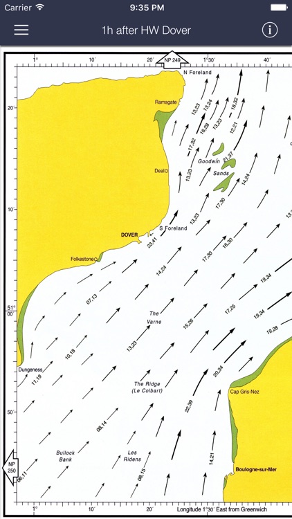 Tidal Stream Atlas, Dover Strait