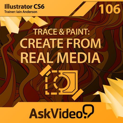 Illustrator CS6 Trace & Paint icon