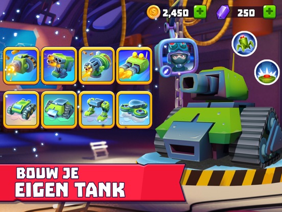 Tanks a Lot - War of Machines iPad app afbeelding 2