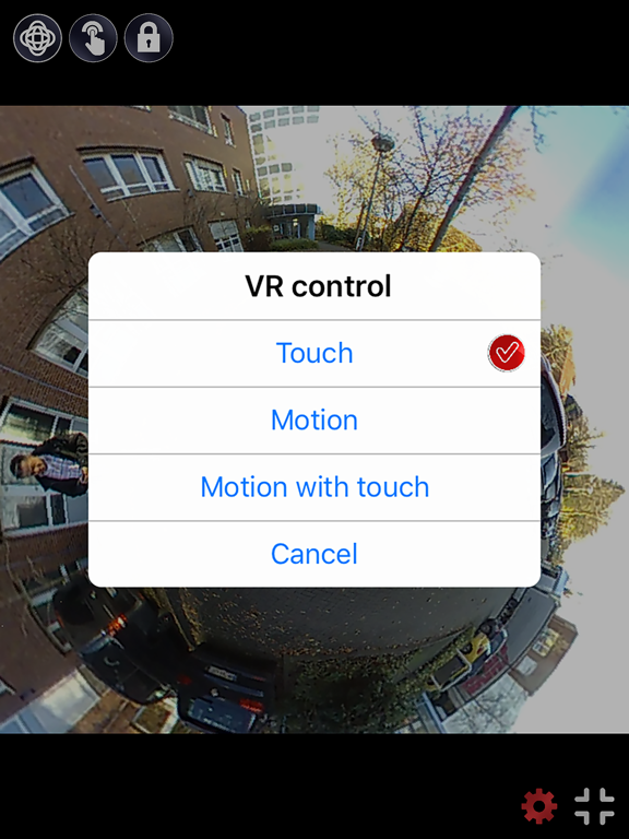 Rollei S I 360 Degree Camera iPad screenshot