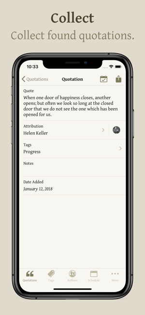 Quotemarks - Quote Notebook Screenshot