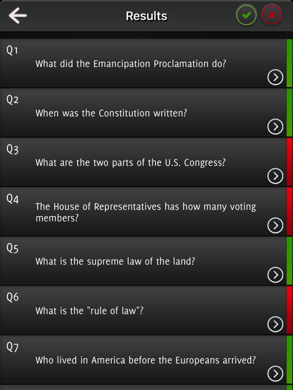 Screenshot #5 pour US citizenship 2017 - All The Questions