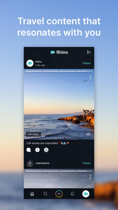 Rhino: Explore, Travel & Share Screenshot