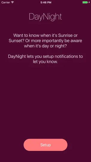 Captura de pantalla de DayNight: Day/Night Awareness en iPhone 4