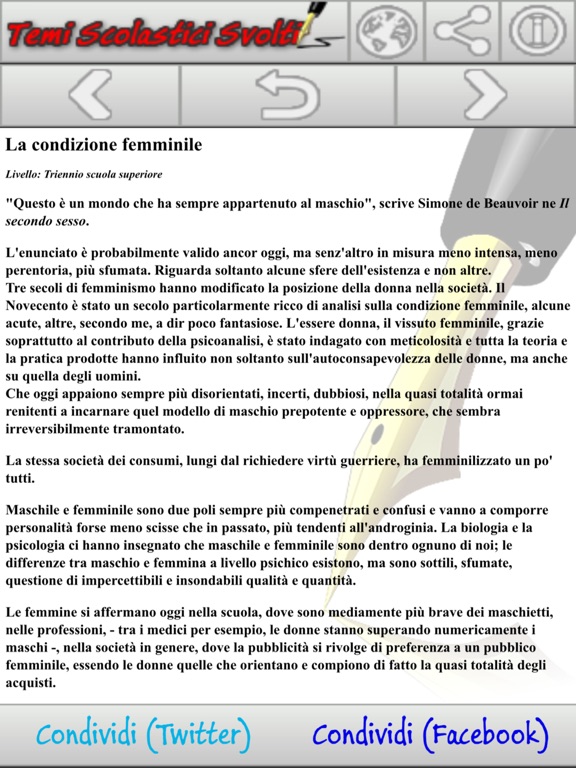 Screenshot #6 pour Temi Scolastici Svolti