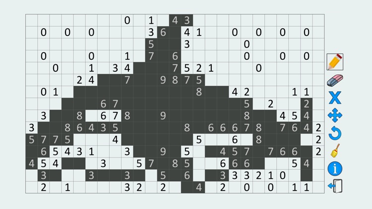 Japanese mosaic JDraw