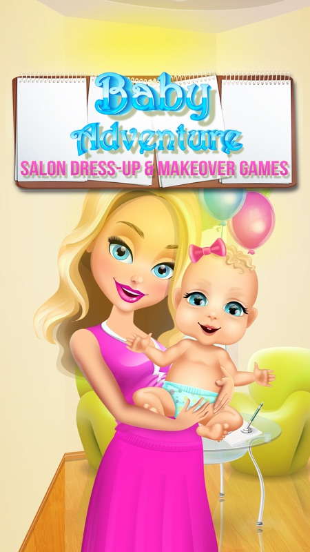Baby Adventure - Salon Dress-up & Makeover Games screenshot 1