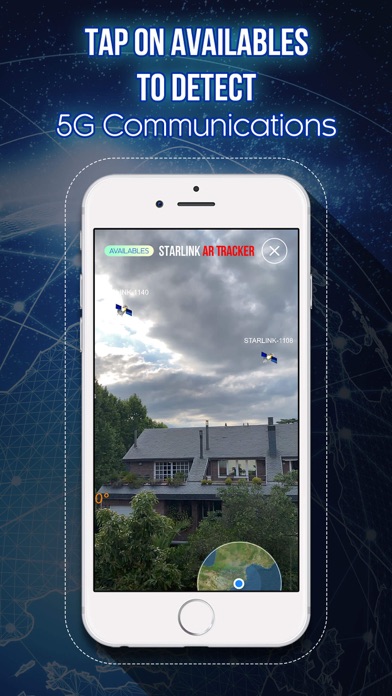 Starlink Satellite AR Tracker Screenshot