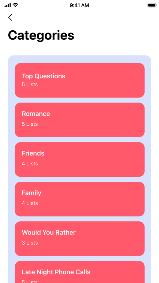 #2. Questions Game (iOS) 由: Tom Sykes